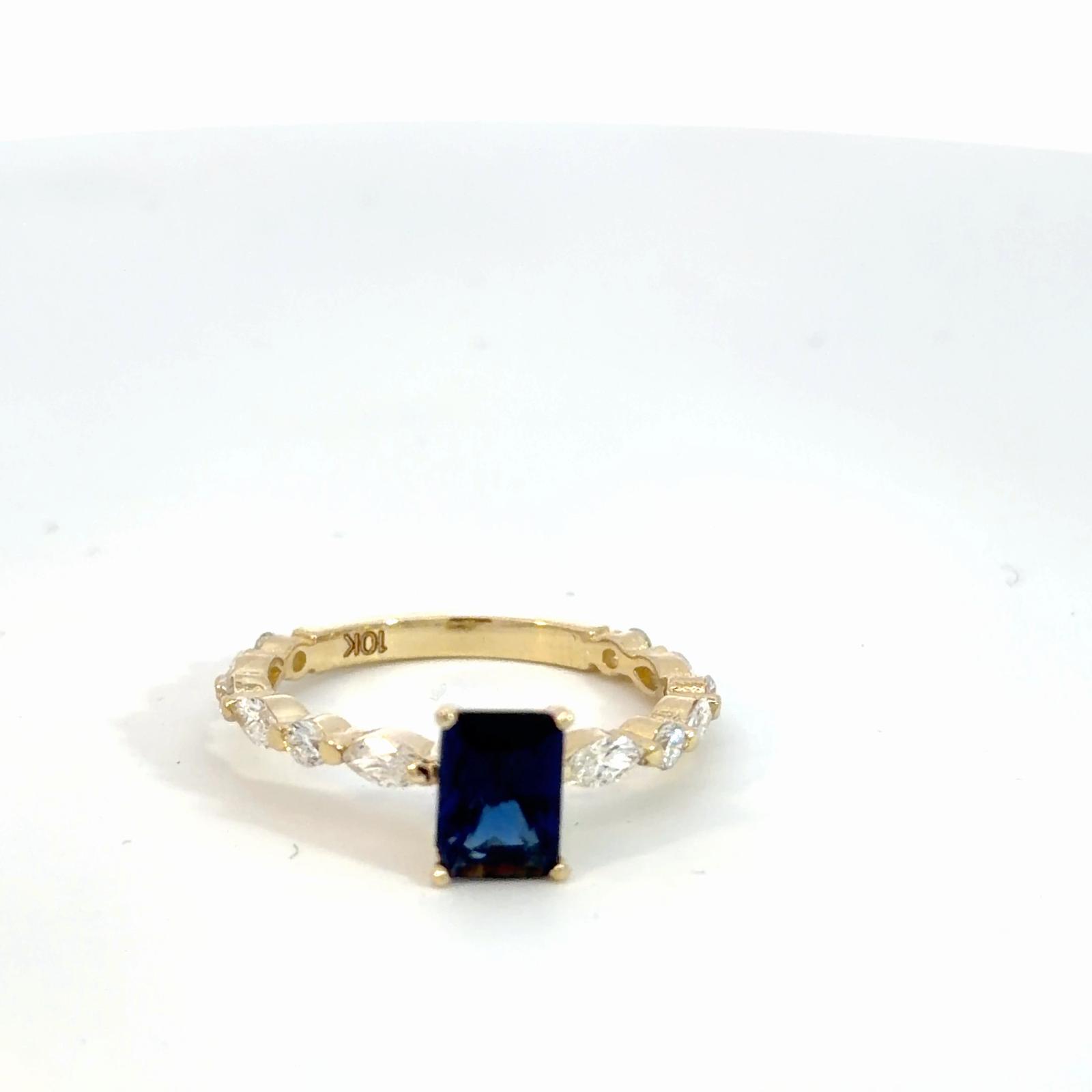e2ea9e8d-b1d7-4760-9912-e0d32673c9a6 Lab Grown Blue Sapphire - Image 1